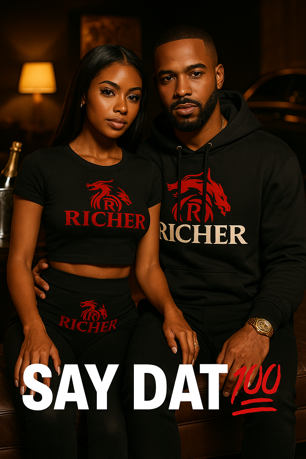 Drop 3 — SAY DAT 💯 (Couple)